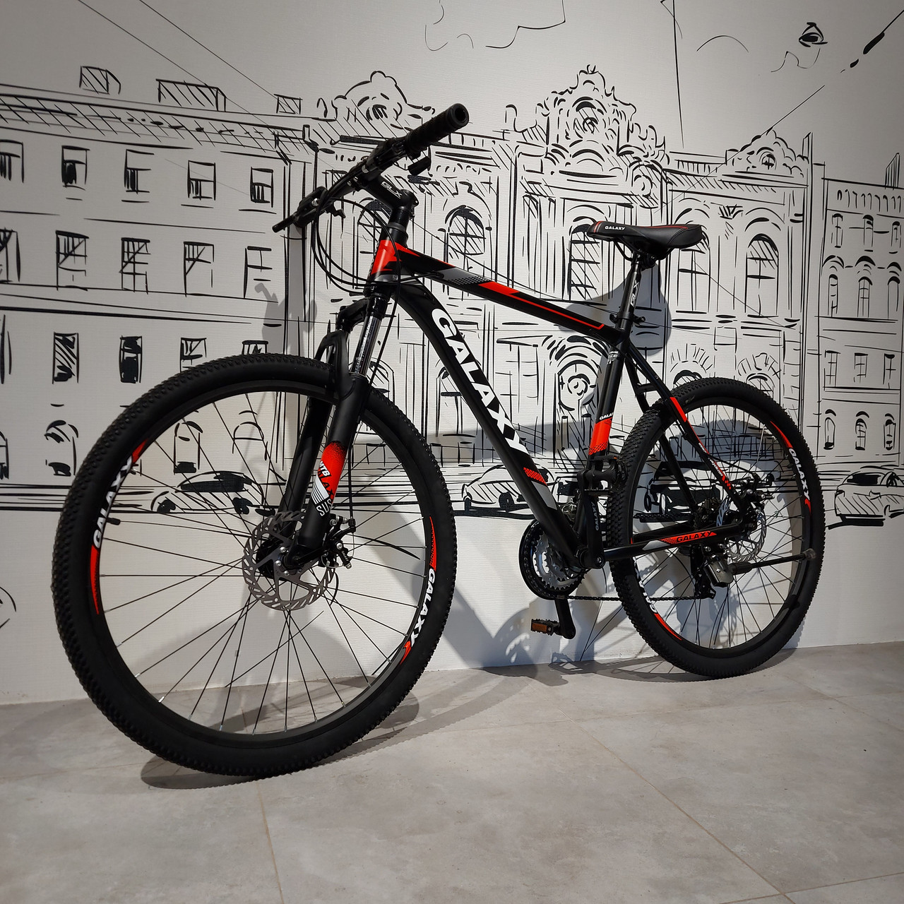 Горный Mtb Велосипед "Galaxy" ML275 рама 21". Колеса 27,5". Скоростной.