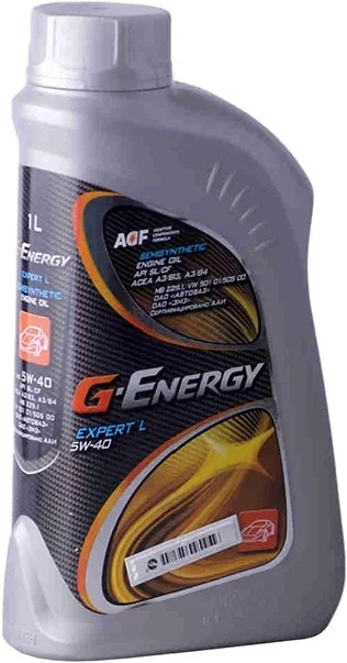 Моторное масло G-Energy Expert L 5W-40 1 л - фото 1 - id-p107546235