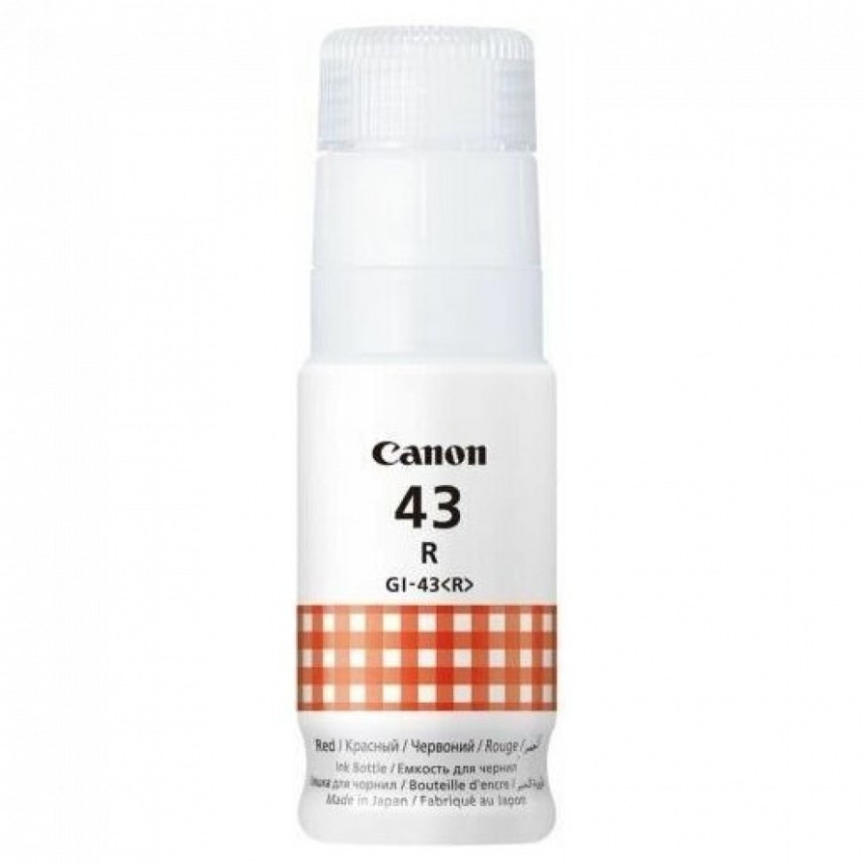 Чернила Canon GI-43 Red для PIXMA G540/G640 4716C001, фото 1