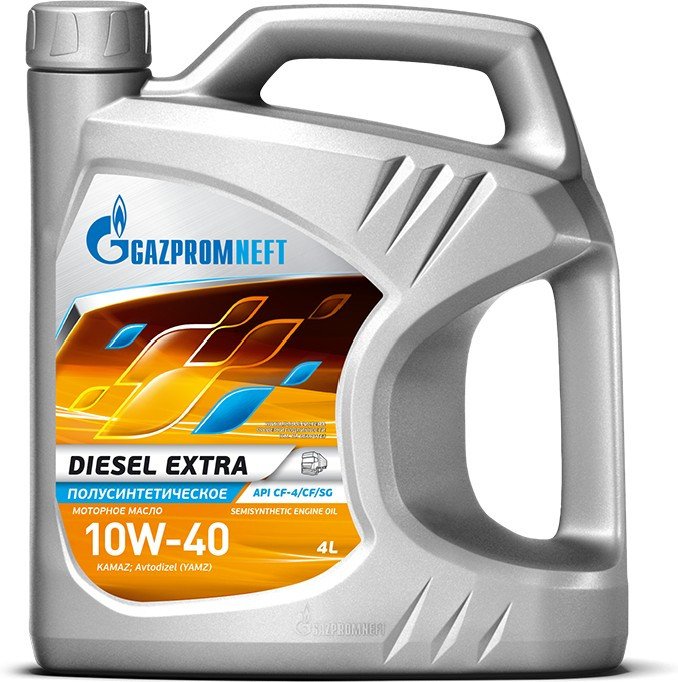 Моторное масло Gazpromneft Diesel Extra 10W-40 4 л - фото 1 - id-p107546285