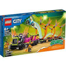 Lego Город Трюковый грузовик и огненное кольцо