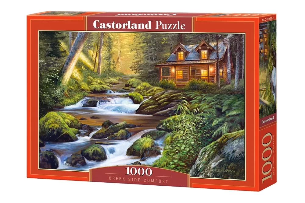 Пазл: Дом у ручья (1000 эл.) | Castorland Puzzle - фото 1 - id-p107547604