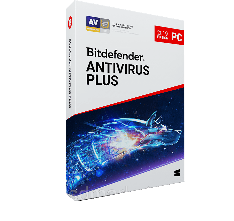 Антивирус Bitdefender Antivirus Plus 1 year 1 PC, фото 1