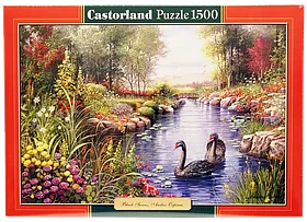 Пазл: Черные лебеди (1500 эл.) | Castorland Puzzle