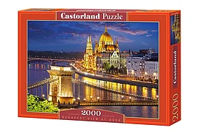 Пазл: Будапешт в сумерках (2000 эл.) | Castorland Puzzle