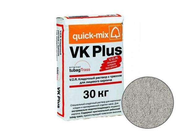 Кладочный раствор VK plus для кирпича, светло-серый, фото 2