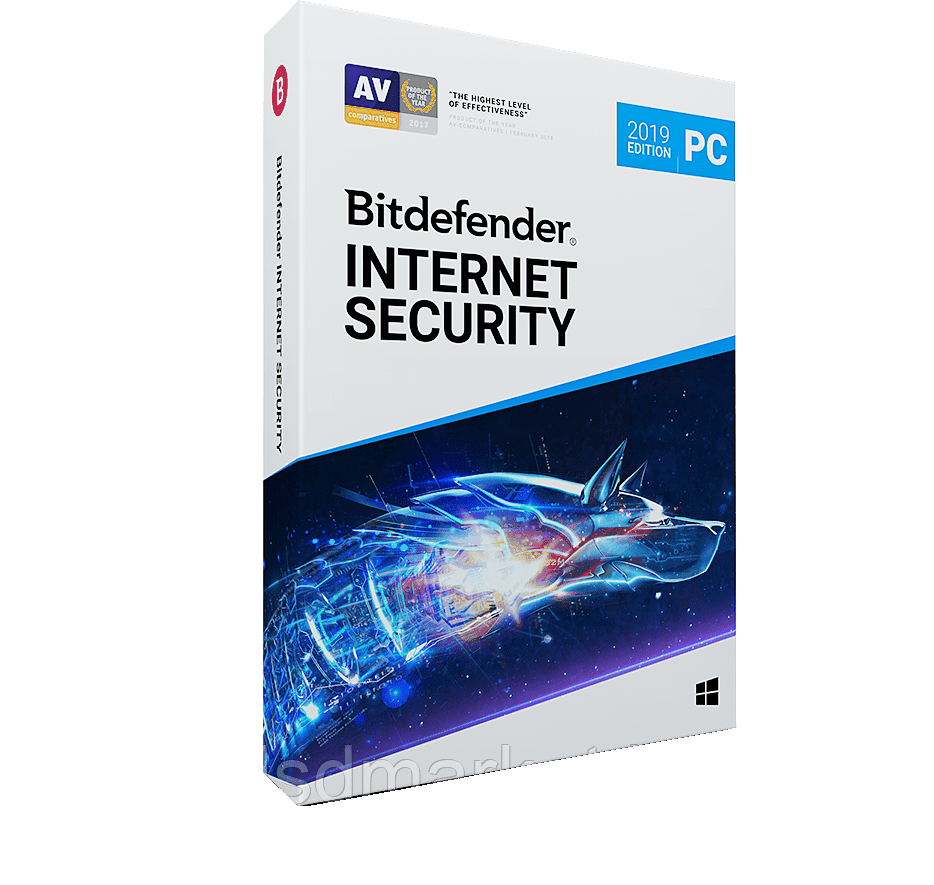 Антивирус Bitdefender Internet Security 1 year 3 PCs