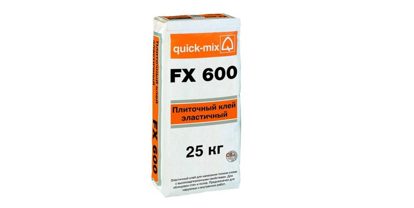 FX 600 Плиточный клей, эластичный, фото 2