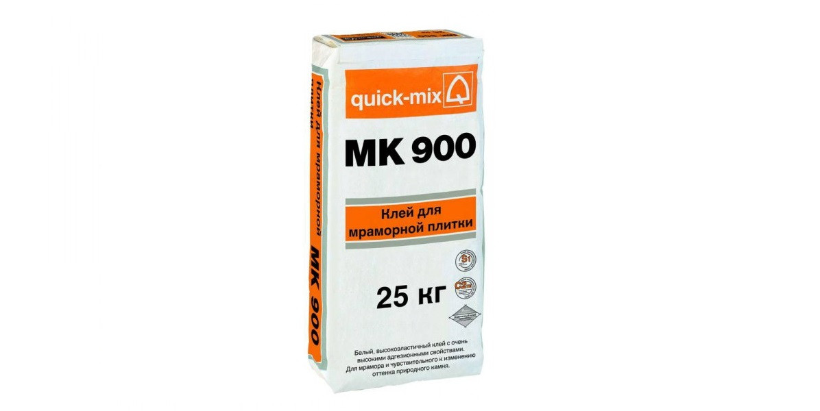 MK 900 клей для мраморной плитки, белый