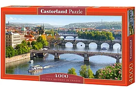 Пазл: Река Влтава (4000 эл.) | Castorland Puzzle