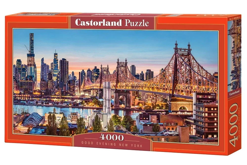 Пазл: Вечер в Нью-Йорке (4000 эл.) | Castorland Puzzle