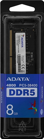 Модуль памяти для ноутбука, ADATA, AD5S48008G-S, DDR5, 8 GB ,SO-DIMM CL40 - фото 1 - id-p107473629