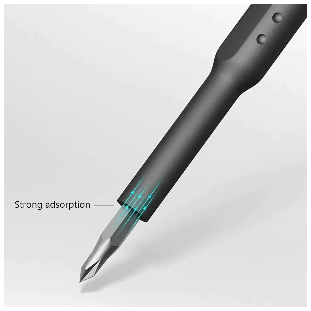 Набор отверток 24 в 1, алюминиевая ручка для бит S2 магнитного типа, пластиковый чехол - фото 4 - id-p103671166