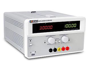 MPS-10003H-1 Одноканальный линейный источник постоянного напряжения (100 В, 3 А) MATRIX