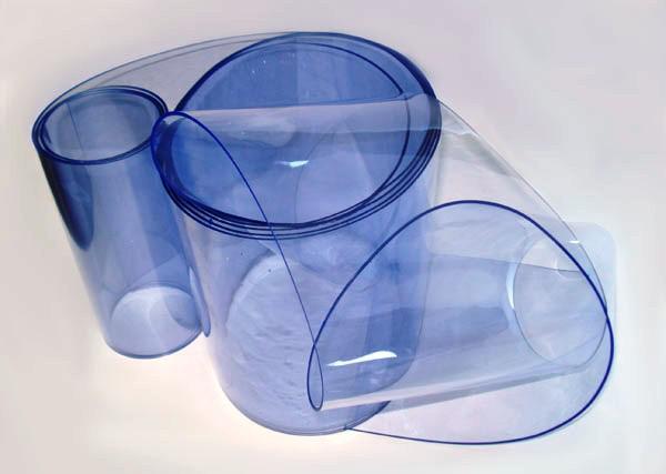 Ленточные промышленные шторы, завесы мягкие из ПВХ 20 см, толщина 1,5 мм - фото 1 - id-p107560843