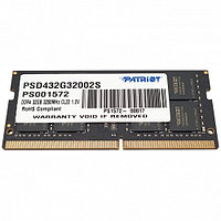 Модуль памяти для ноутбука Patriot Signature PSD432G32002S DDR4 SO-DIMM 32Gb 3200Mhz CL22
