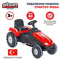 Детский трактор на педалях Pilsan Mega Red 07321