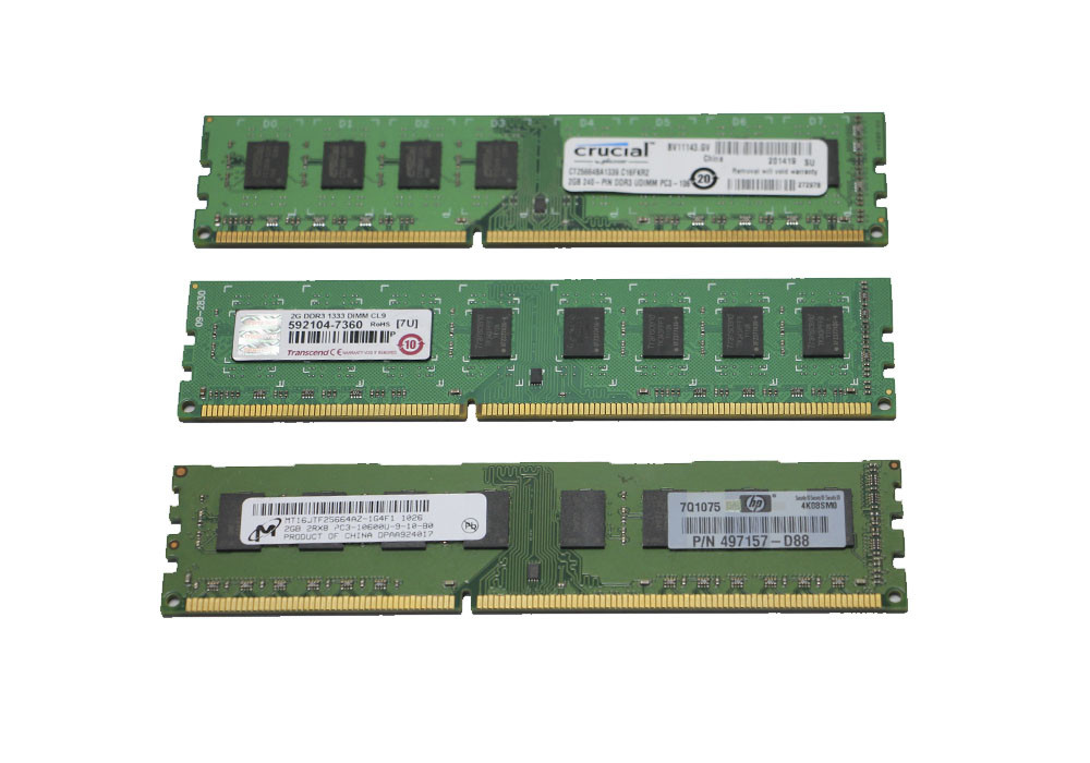 Mix Brand Mix Brand  2Gb DDR3 1333 MHz DIMM  128Mx16