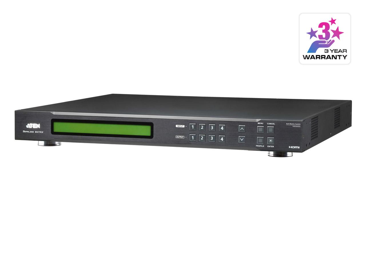 4x4 HDMI Матричный коммутатор с масштабированием VM5404HA ATEN