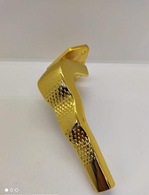 Ножка литая для мягкой мебели золото 15см