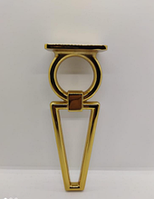 Ножка литая для мягкой мебели 16 см золото