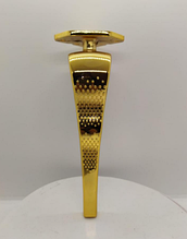 Ножка литая для мягкой мебели золото 20 см