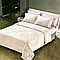 Комплект постельного белья из хлопка с бамбуковым одеялом и растительным принтом., фото 4