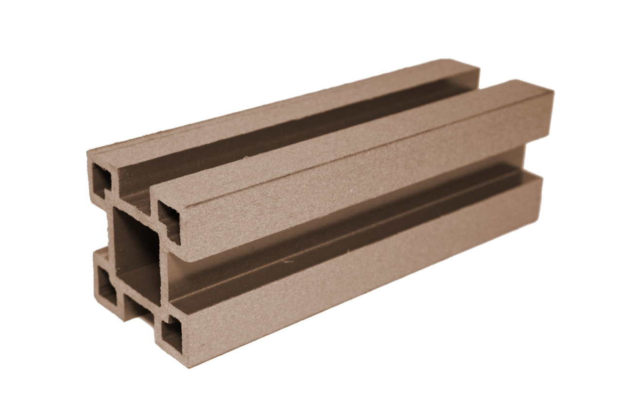 Столб с пазами 100 * 100 мм, фото 1