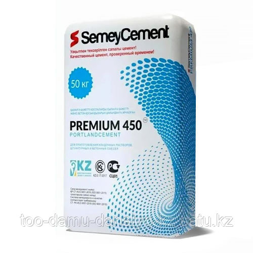Цемент Семей, 50 кг М-500 красный