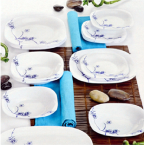 NEO CARINE MING BLUE столовый сервиз на 6 персон из 19 предметов
