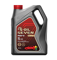 Масло моторное S-OIL 7 RED #9 SP 0W-20 4 л