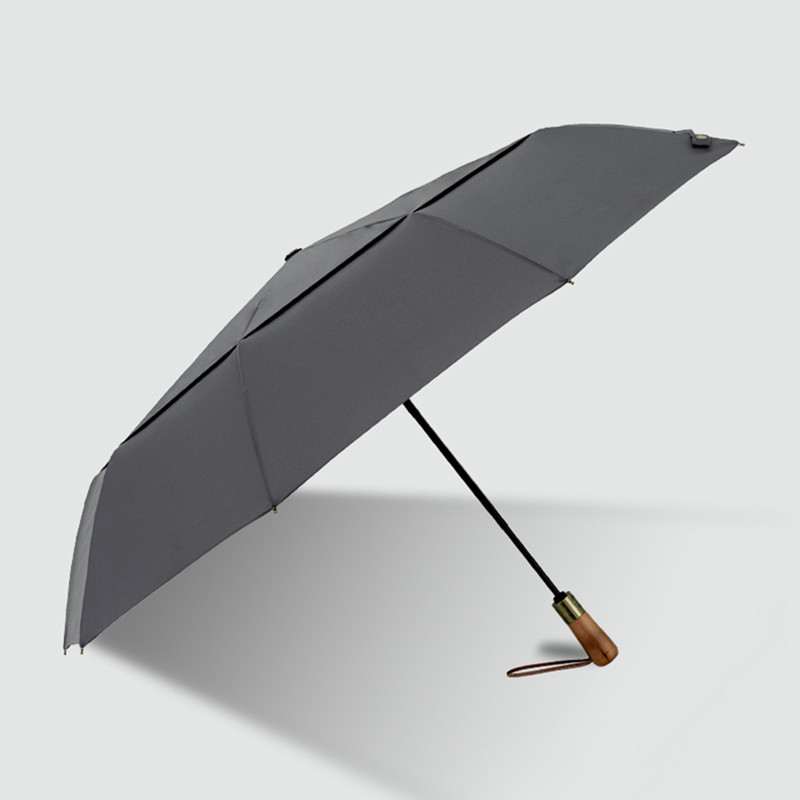 Зонтик Parachase 3236 складной (серый) - фото 3 - id-p107567038