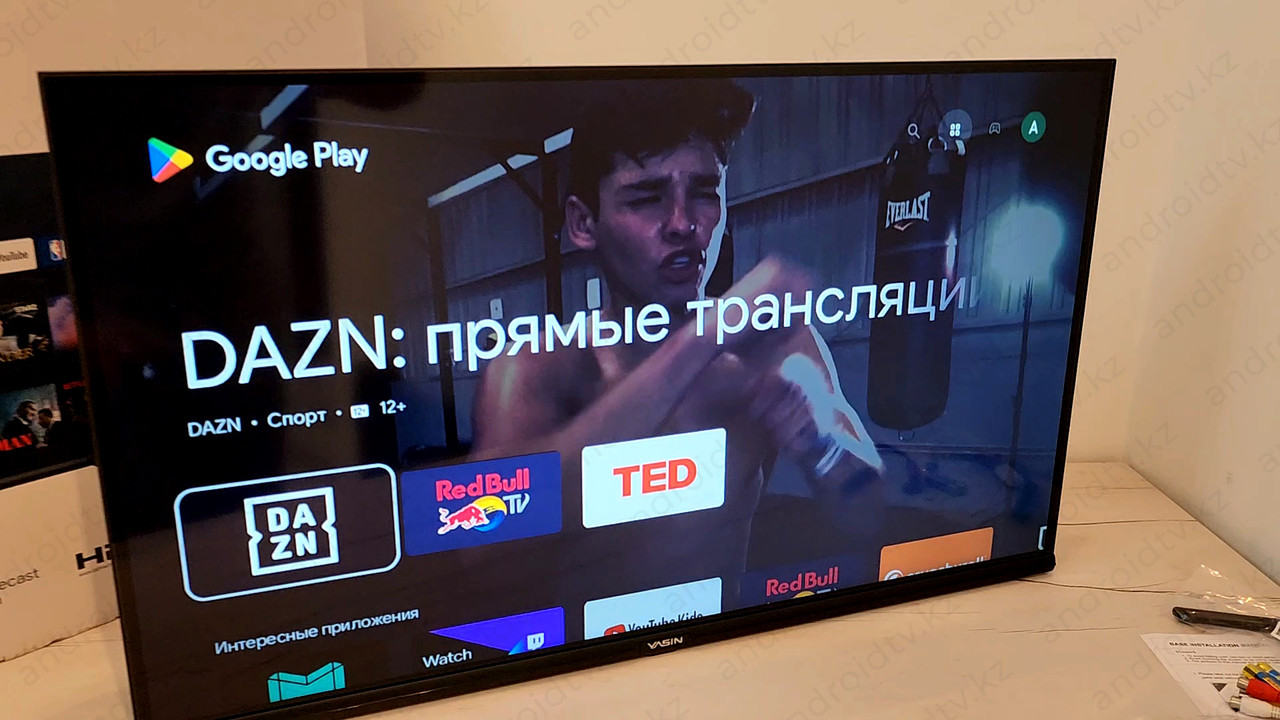 Yasin 32G7, 80 см 32" HD (Android TV) Смарт ТВ - фото 7 - id-p107567214