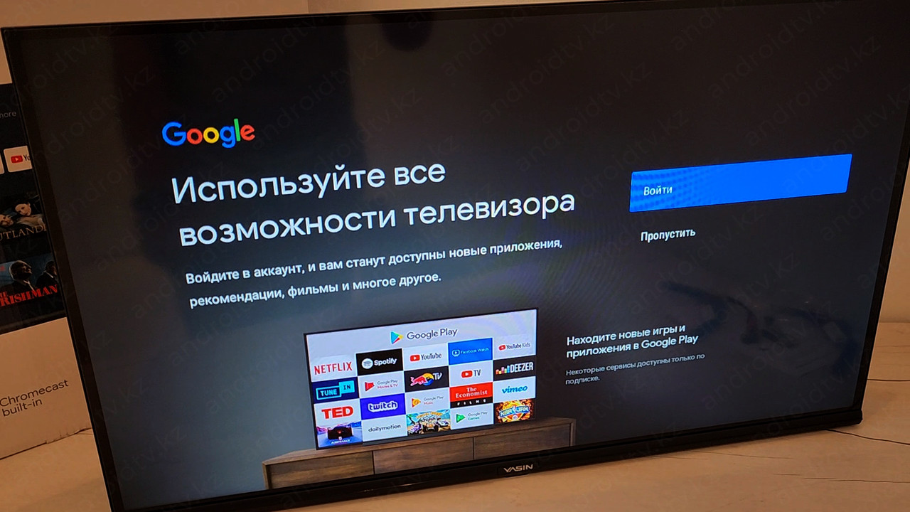 Yasin 32G11 80 см 32" HD (Google TV) Смарт ТВ - фото 8 - id-p107567191