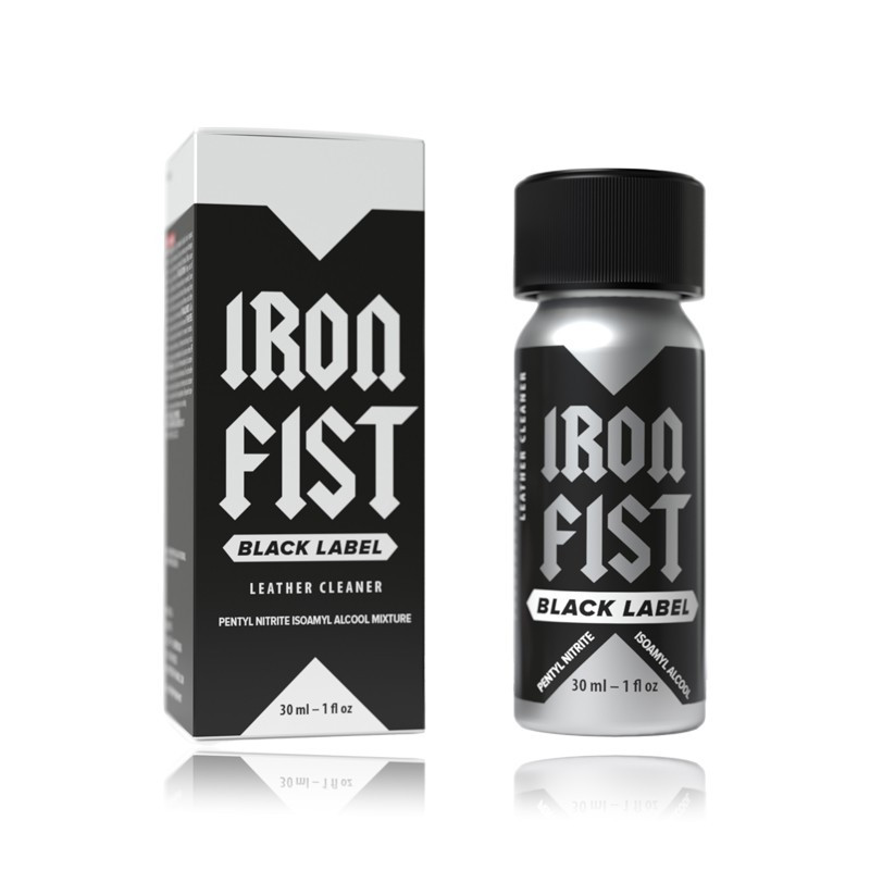 Попперс "Iron Fist BLACK LABEL", 24мл, Люксембург, фото 1