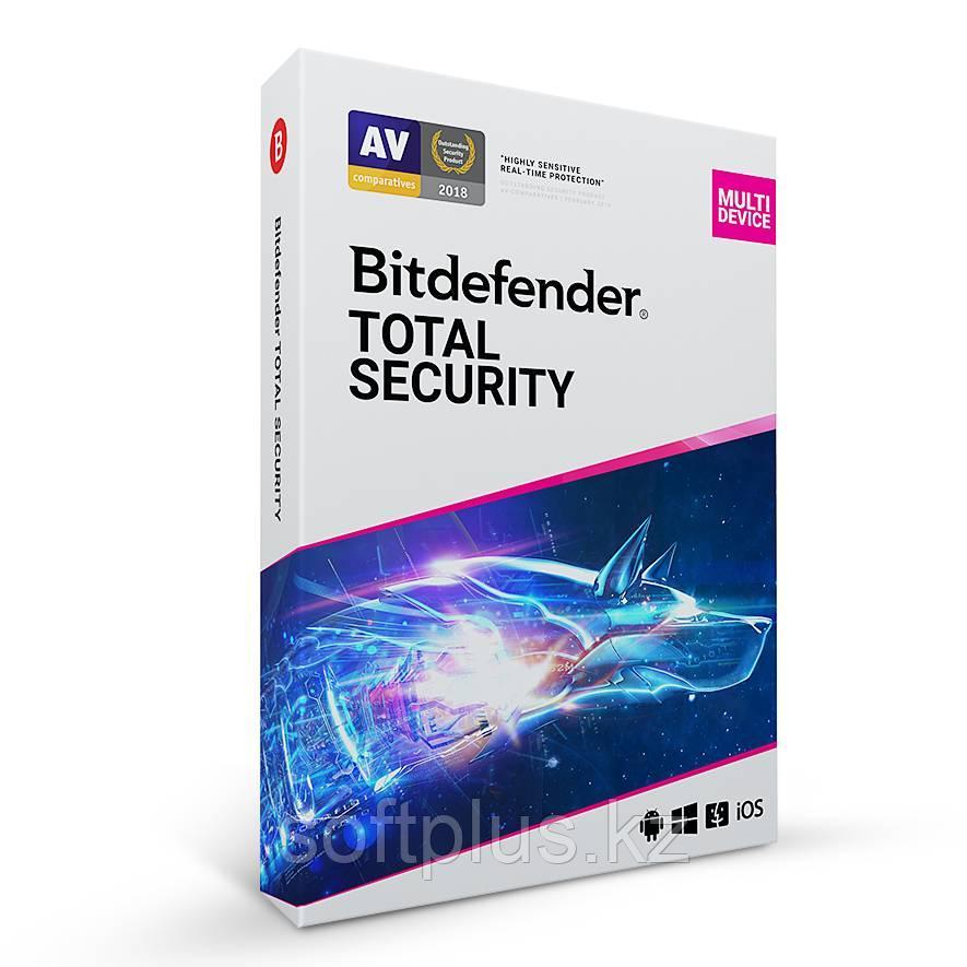 Bitdefender Total Security, 1 год, 5 устройств - фото 1 - id-p107567940