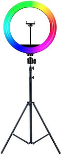 Кольцевая лампа со штативом Light Ring MJ-33 RGB