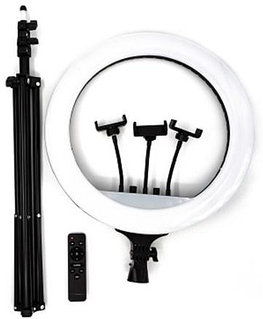 Кольцевая лампа LED Ring Light 45 RGB 45см черный
