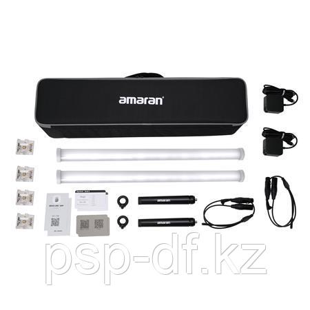 Комплект светодиодных осветителей Aputure Amaran PT2c 2-Light Production Kit RGB LED Pixel Tube 60cm - фото 1 - id-p107568327