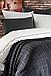 Комплект постельного белья двуспальный LUVANA Home 7 пр. - Feris/Antrasit, фото 3