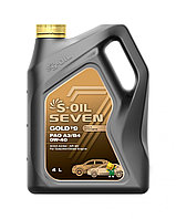 Масло моторное S-OIL 7 GOLD #9 PAO A3/B4 0W-40 4 л