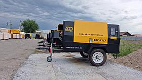 Дизельный компрессор, мобильный, винтовой компрессор с прямым приводом ADD AIRTEC DAC-X3.5/7