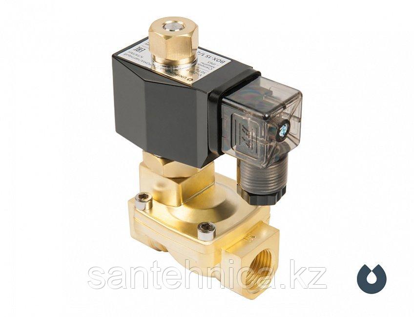 Клапан электромагнитный (нормально закрытый) 220В 0.3-16BAR G3/4 ...