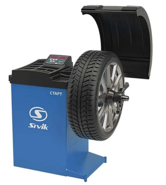 Балансировочный станок СТАРТ СБМК-60 Э (синий)