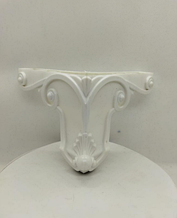 Мебельная ножка пластиковая 12см Aslan белый