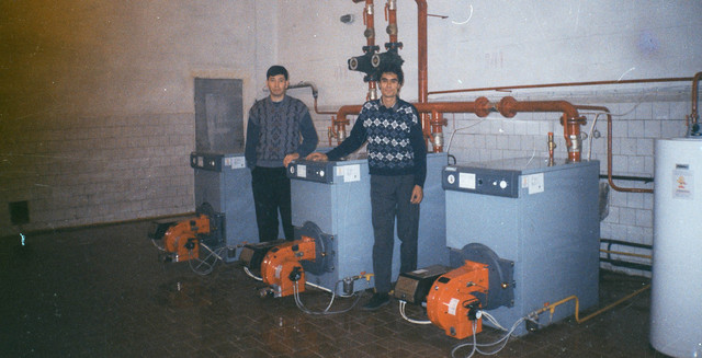 a photo of a gas burner