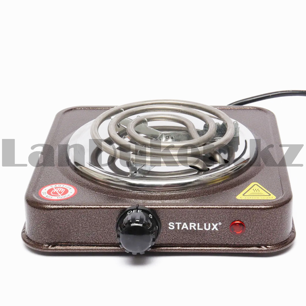 Электрическая одноконфорочная плита Starlux SHP 5811 коричневая