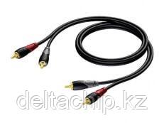 PROCAB Кабель 2RCA to 2 RCA 3 метра CLA800/3