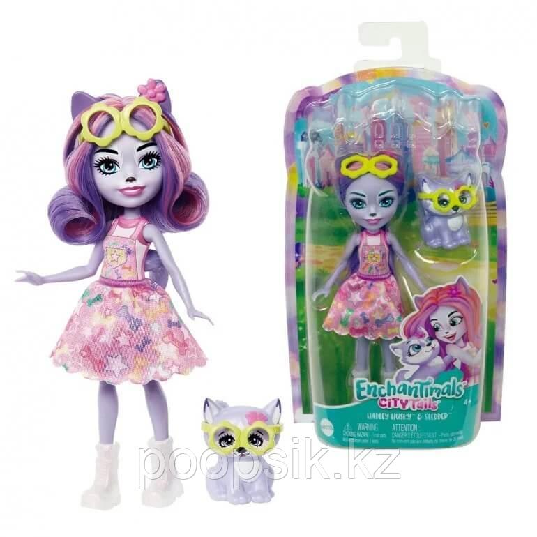 Enchantimals Хэдли Хаски и питомец Следдер HHB90