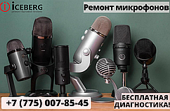 Ремонт Микрофонов в Алматы
